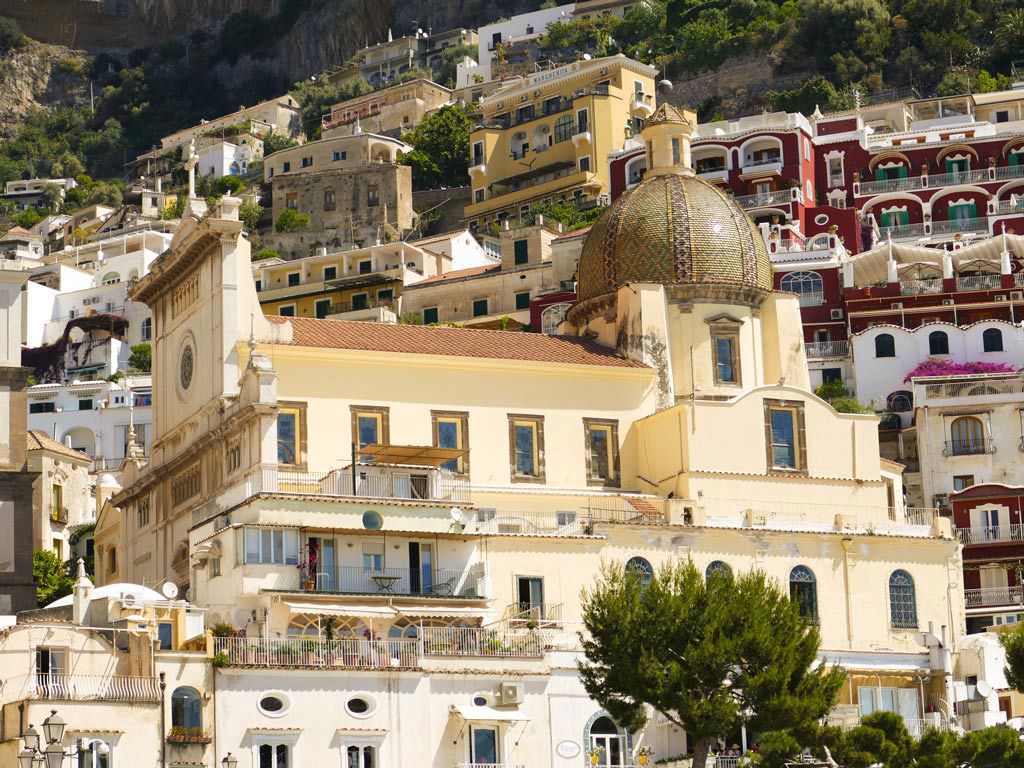 amalfi-coast-tour-positano-beach-church